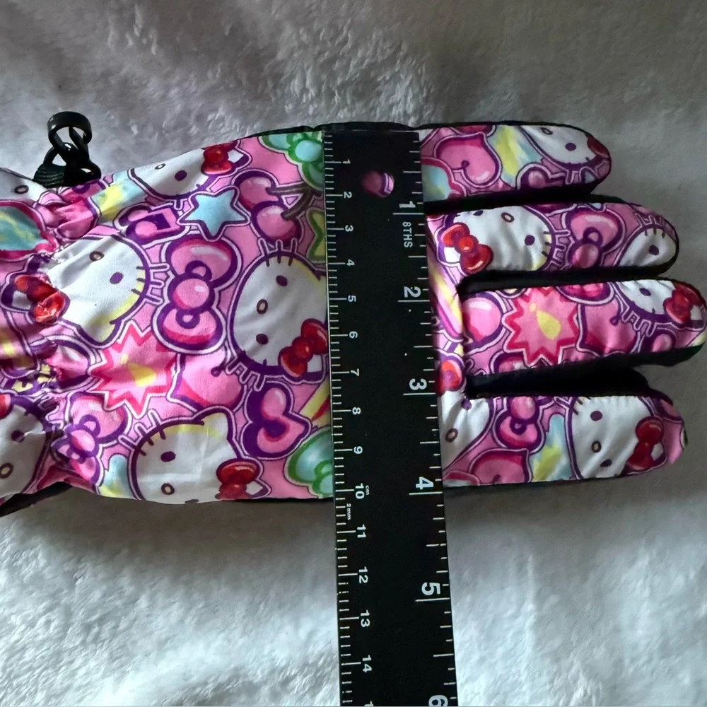 Hello Kitty Colorful Kids‎ Gloves Girls Size L-XL New